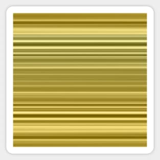 Elegant gold stripes Sticker